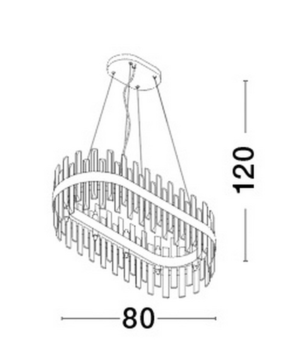 Люстра CROWN (9695217), Nova Luce - Зображення 9695217-.jpg