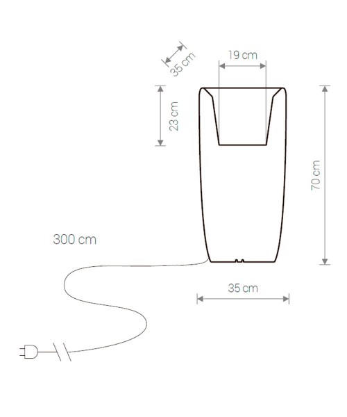 Світильник вуличний  FLOWERPOT M (9712), Nowodvorski - Зображення 9712--.jpg