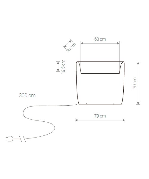 Світильник вуличний  FLOWERPOT L (9713), Nowodvorski - Зображення 9713--.jpg