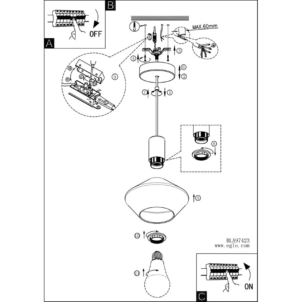 Люстра PONZANO (97423), EGLO - Зображення 97423-.jpg