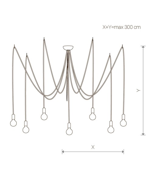 Люстра SPIDER WHITE VII (9743), Nowodvorski - Зображення 9743--.jpg