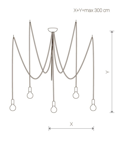 Люстра SPIDER WHITE V (9744), Nowodvorski - Зображення 9744--.jpg