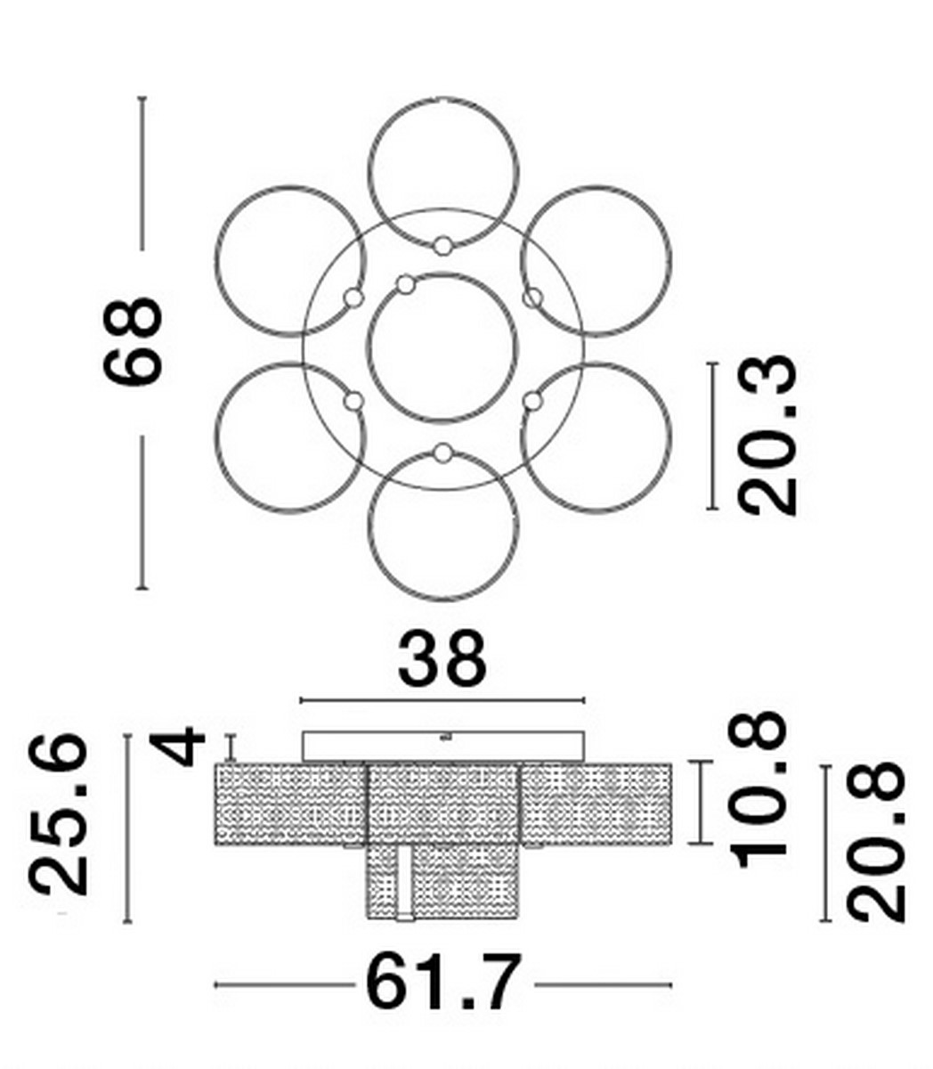 Люстра GALTIN (9756713), Nova Luce - Зображення 9756713-.jpg