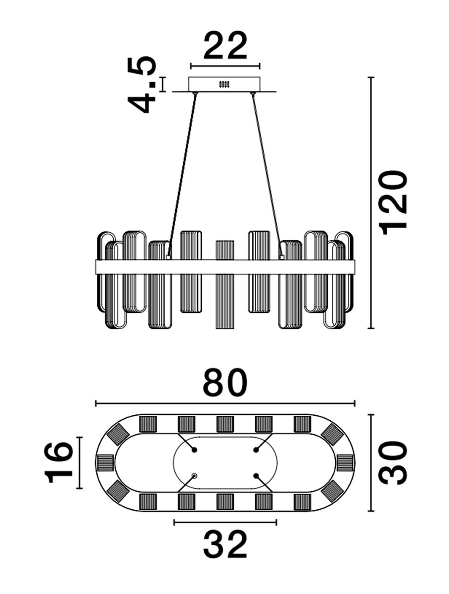 Люстра ARGO (9756715), Nova Luce - Зображення 9756715-.jpg