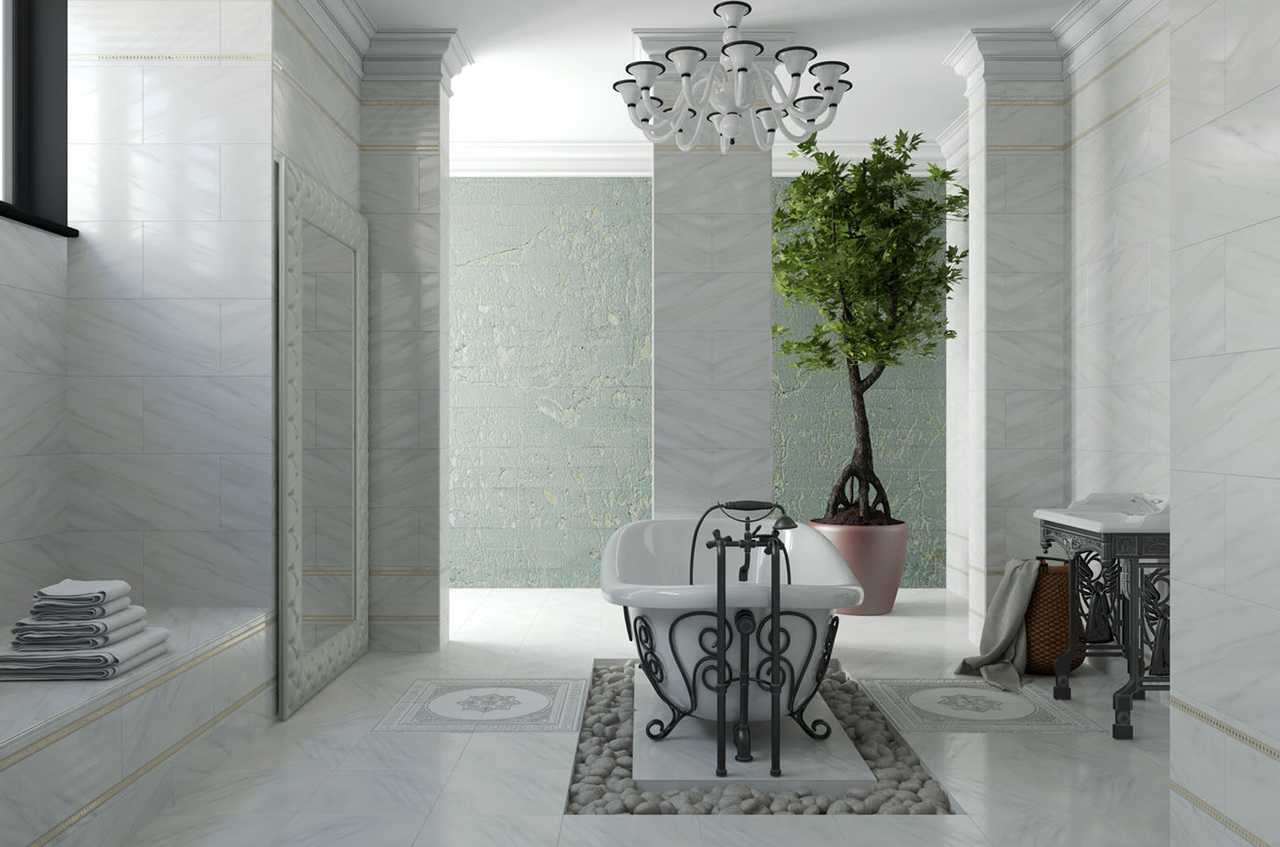 Плитка стінова Carrara білий 300x600x9 Golden Tile - Зображення 97ea0-595dda8d73106.jpg