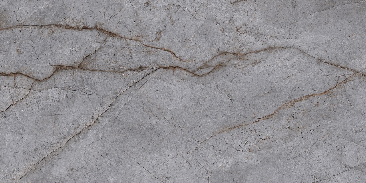 Плитка керамогранитная Luxor Темно-серый POL 600x1200x8 Intercerama - Зображення