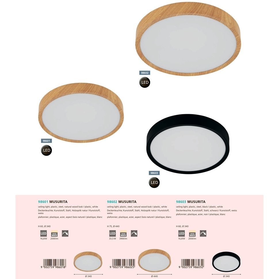 Люстра MUSURITA (98603), EGLO - Зображення 98603-1.jpg