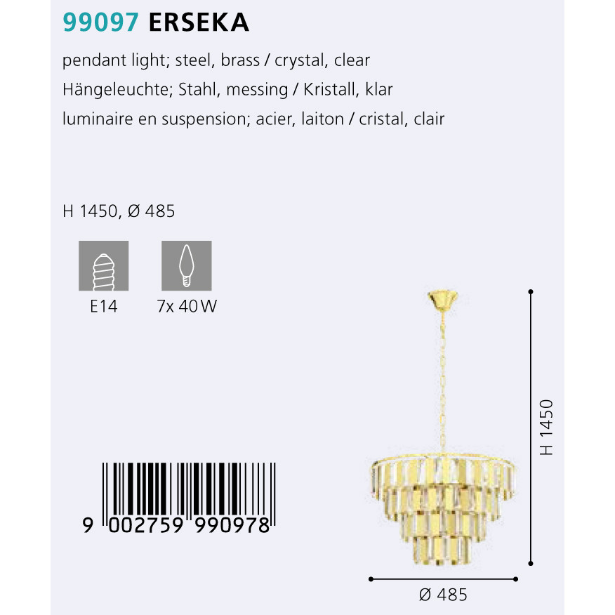 Люстра ERSEKA (99097),EGLO - Зображення 99097-.jpg