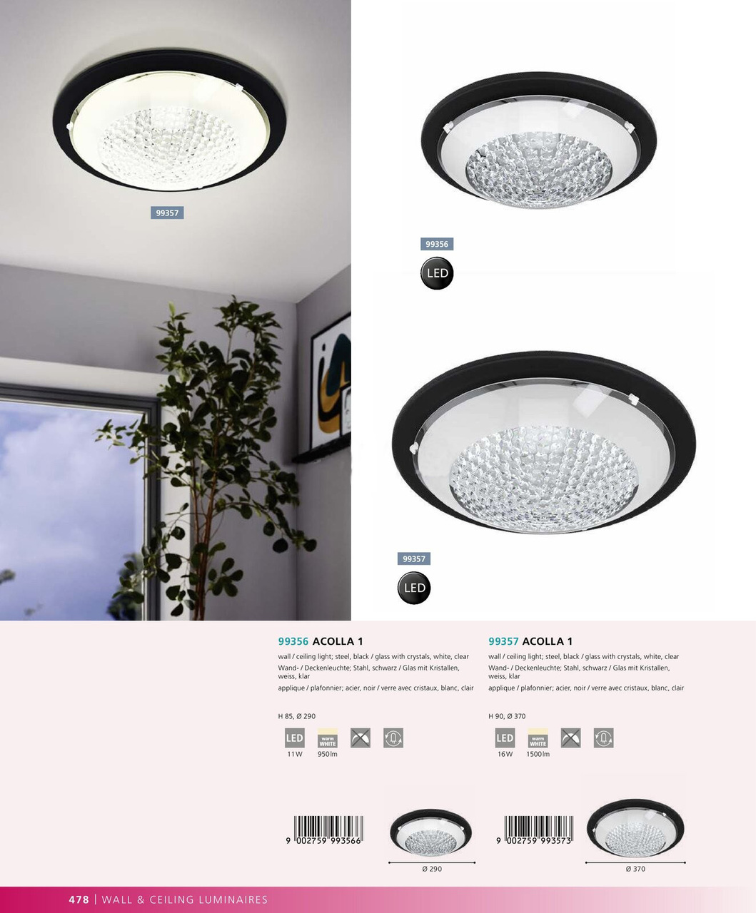 Люстра ACOLLA 1 (99357), EGLO - Зображення 99357-.jpg