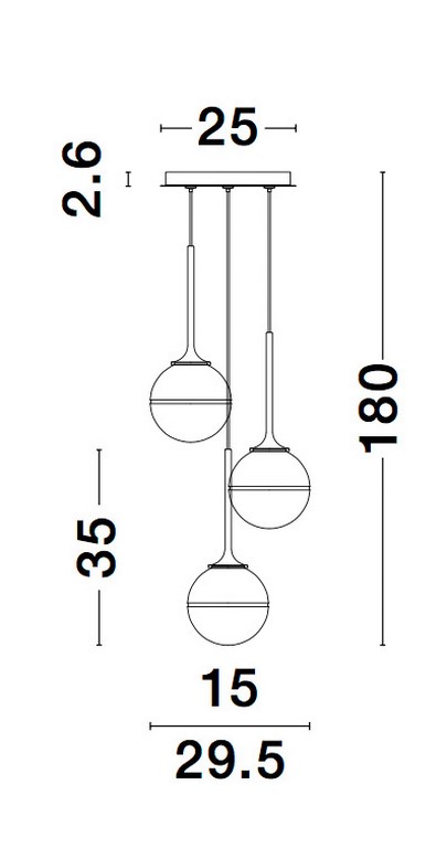Люстра CANTONA (9960613), Nova Luce - Зображення 9960613-.jpg