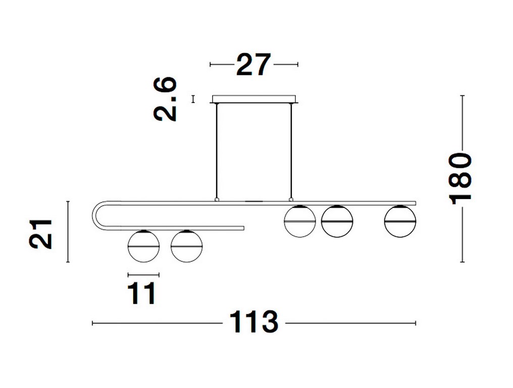 Люстра CANTONA (9960616), Nova Luce - Зображення 9960616-.jpg