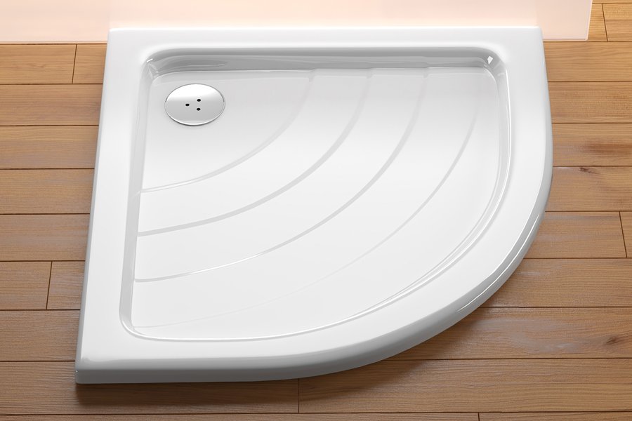 Душовий піддон RONDA-90 PU-R, RAVAK - Зображення A214001220.jpg