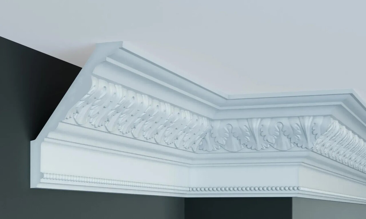 Карниз поліуретановий Gaudi Decor (С 110), ELITE DECOR - Зображення ATUI6W1_C_110.jpg