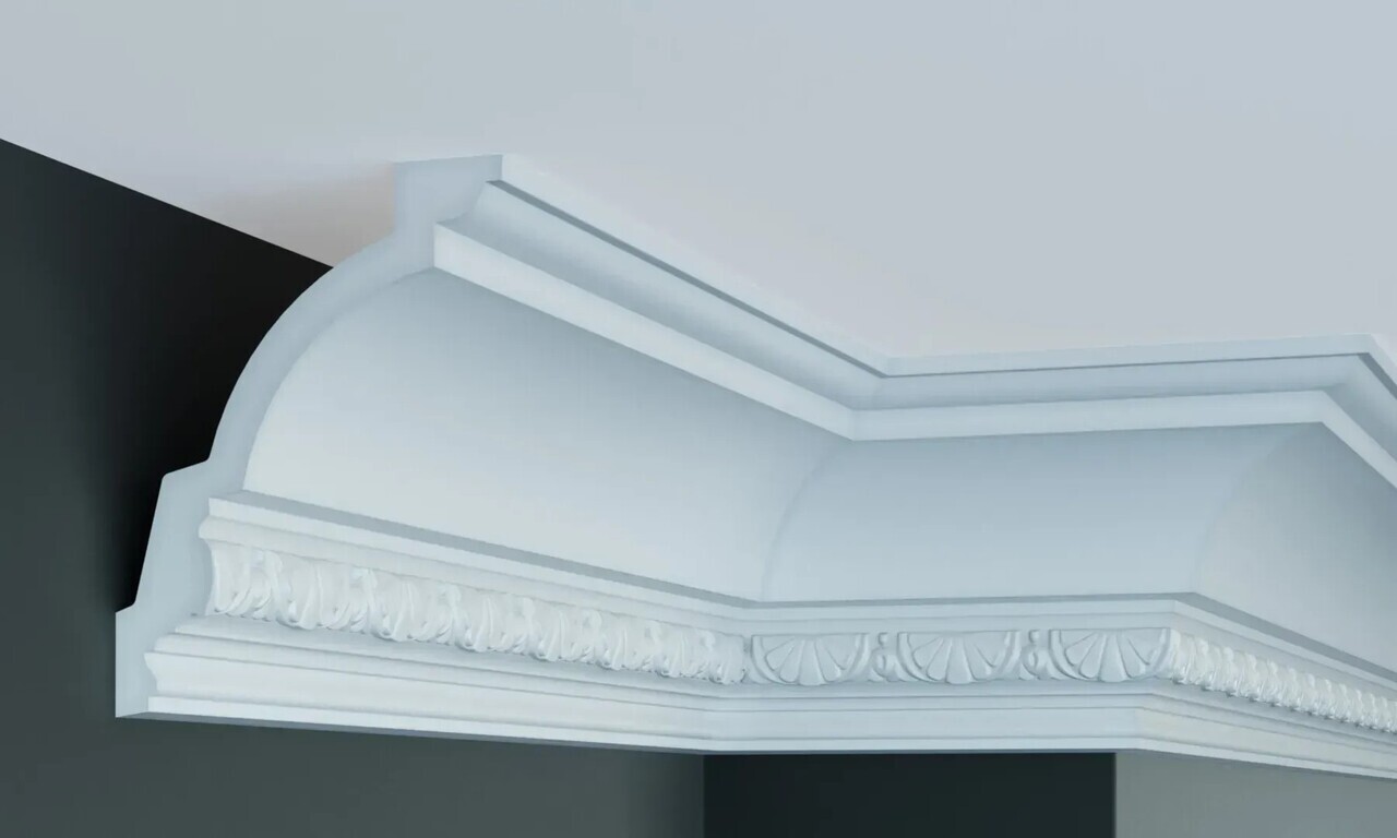 Карниз поліуретановий Gaudi Decor (C 127), ELITE DECOR - Зображення