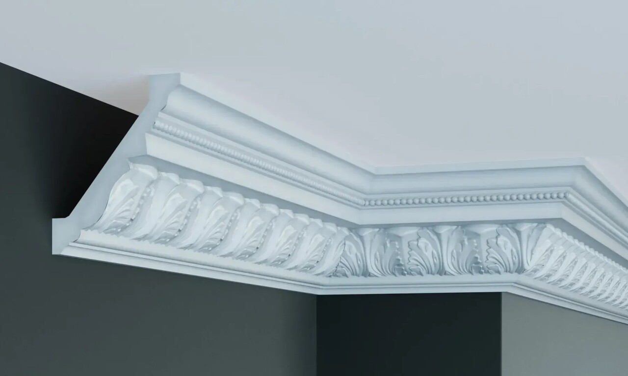 Карниз поліуретановий Gaudi Decor (C 158), ELITE DECOR - Зображення ATUI6W1_C_158.jpg