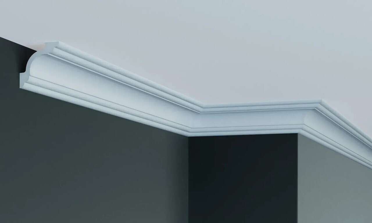 Карниз поліуретановий Gaudi Decor (P 210 Flexi), ELITE DECOR - Зображення ATUI6W1_P_210_Flexi.jpg