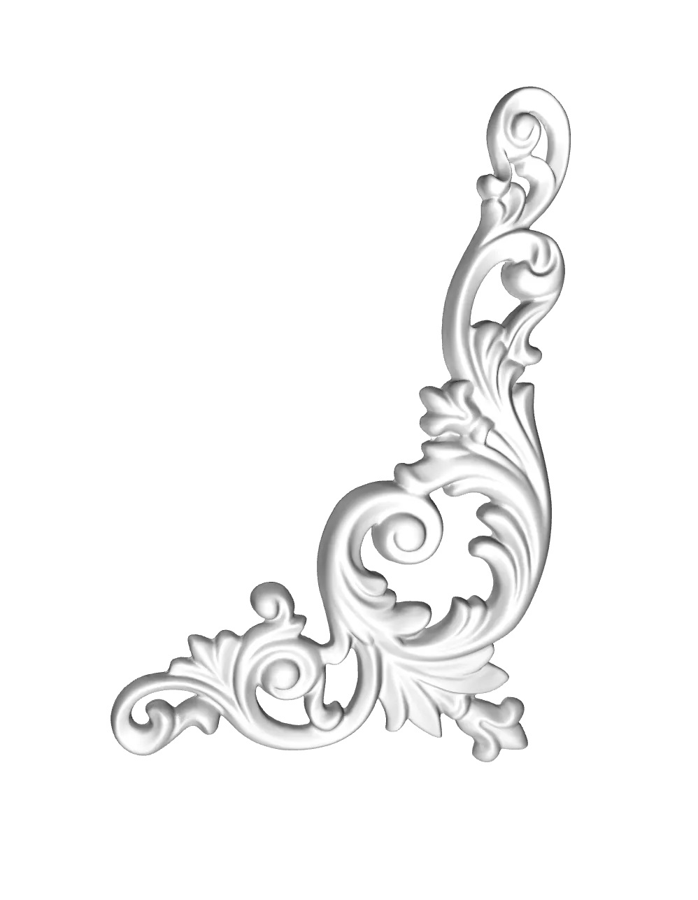 Орнамент полиуретановый Gaudi Decor (AW 6111R), ELITE DECOR - Зображення