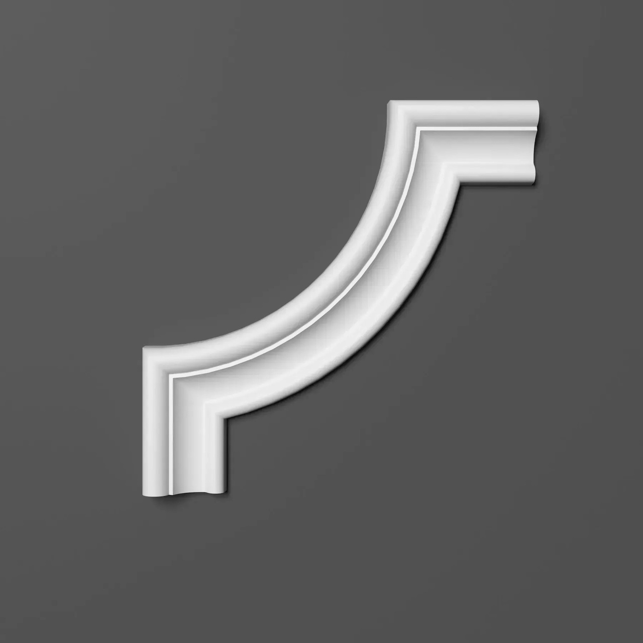 Кутовий елемент поліуретановий Grand Decor (HCR 522-1), ELITE DECOR - Зображення BWV3POZ_HCR_522-1.jpg