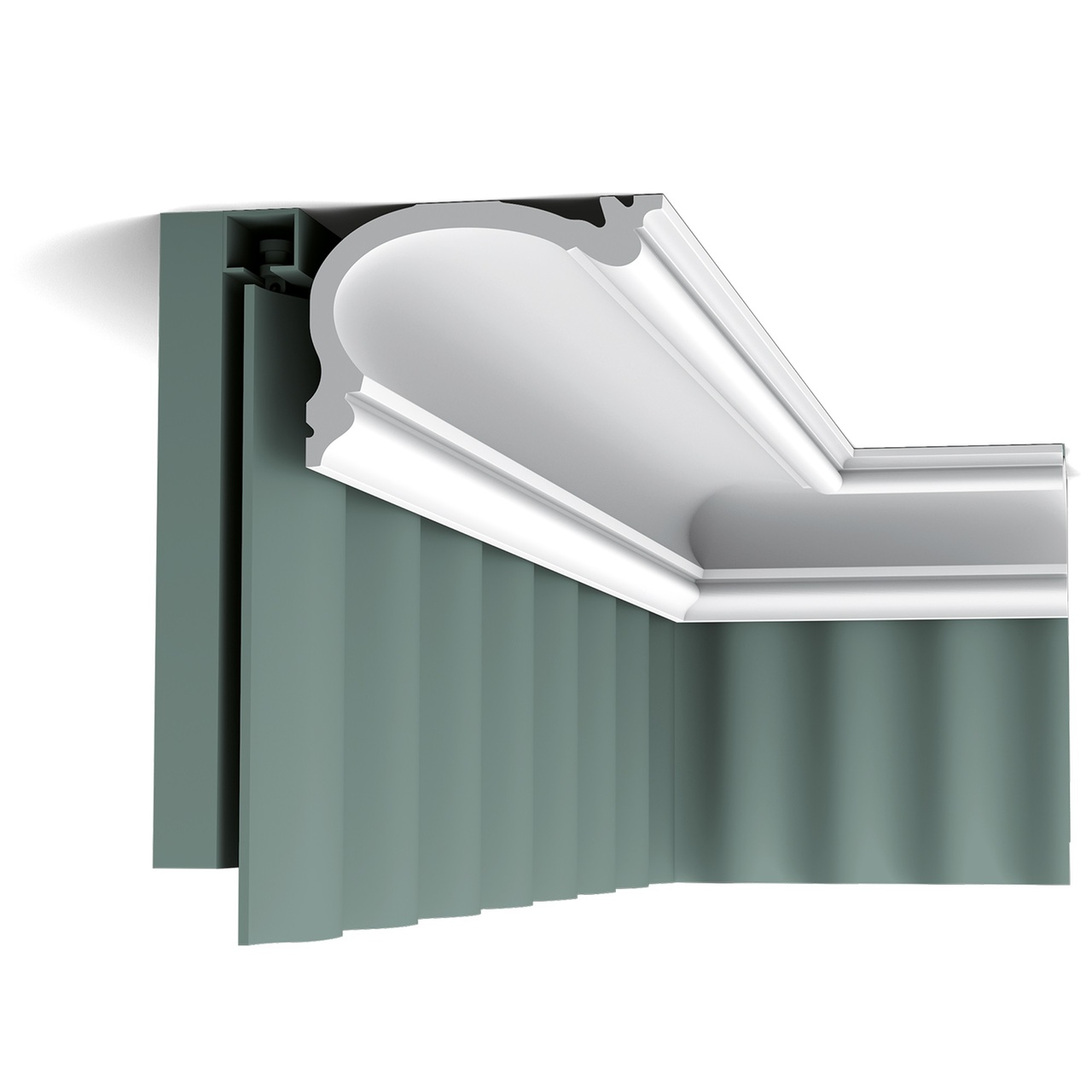 Карниз поліуретановий (C341F), Orac Decor - Зображення