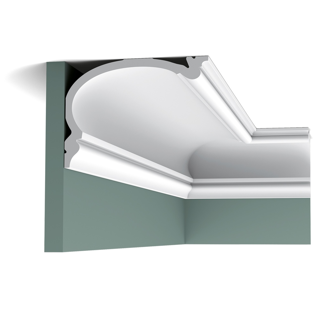 Карниз поліуретановий (C342), Orac Decor - Зображення C342.jpg