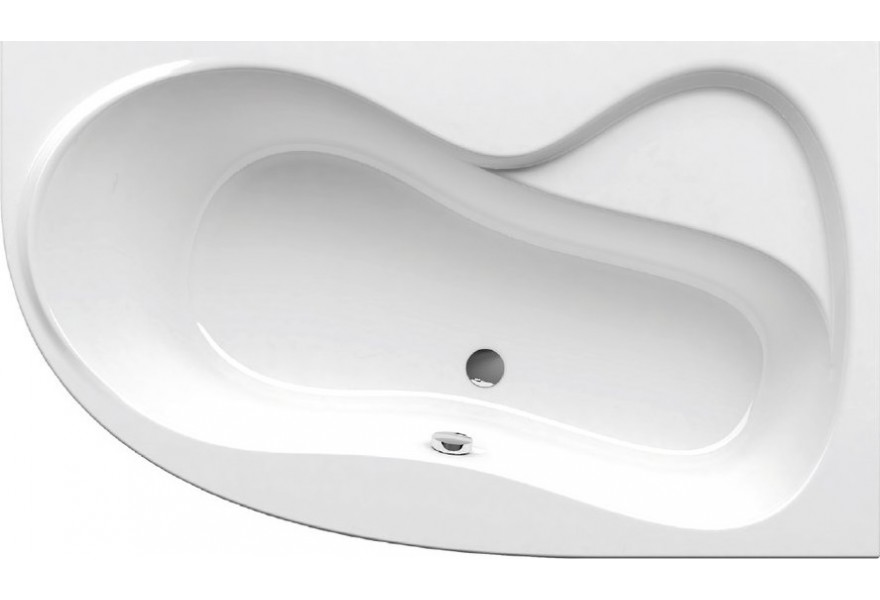 Ванна асиметрична права ROSA 95 160x95, RAVAK - Зображення