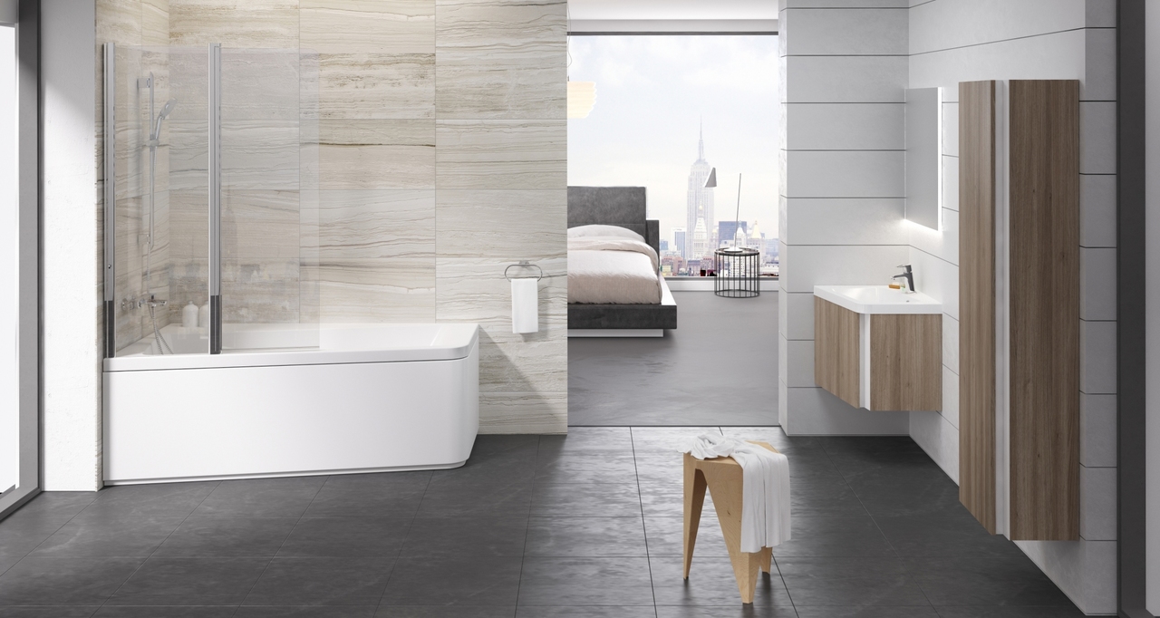 Ванна ассиметричная левая 10° 170x100 L, RAVAK - Зображення C831000000-1.jpg