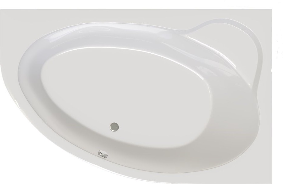 Ванна асиметрична права ASYMMETRIC II 150x100 R, RAVAK - Зображення