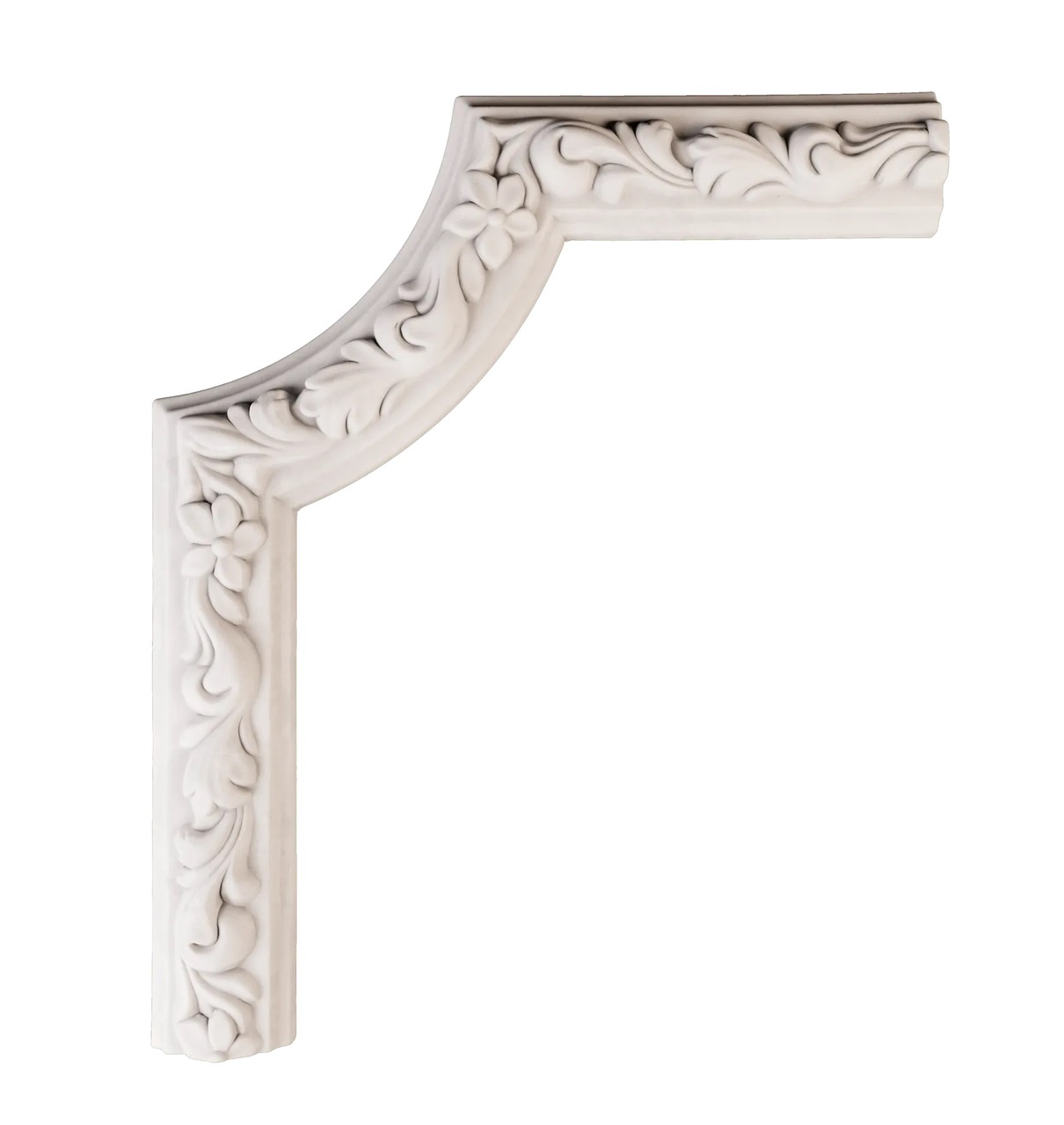Угловой элемент молдинга полиуретановый Gaudi Decor (CF 605B), ELITE DECOR - Зображення