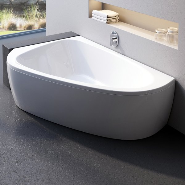 Панель до ванни фронтальна A LOVE STORY II L, RAVAK - Зображення CZ75100A00-1.jpg