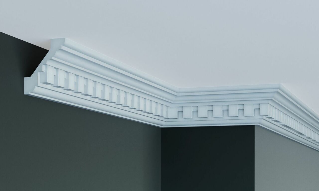 Карниз полиуретановый Gaudi Decor (С 1010), ELITE DECOR - Зображення