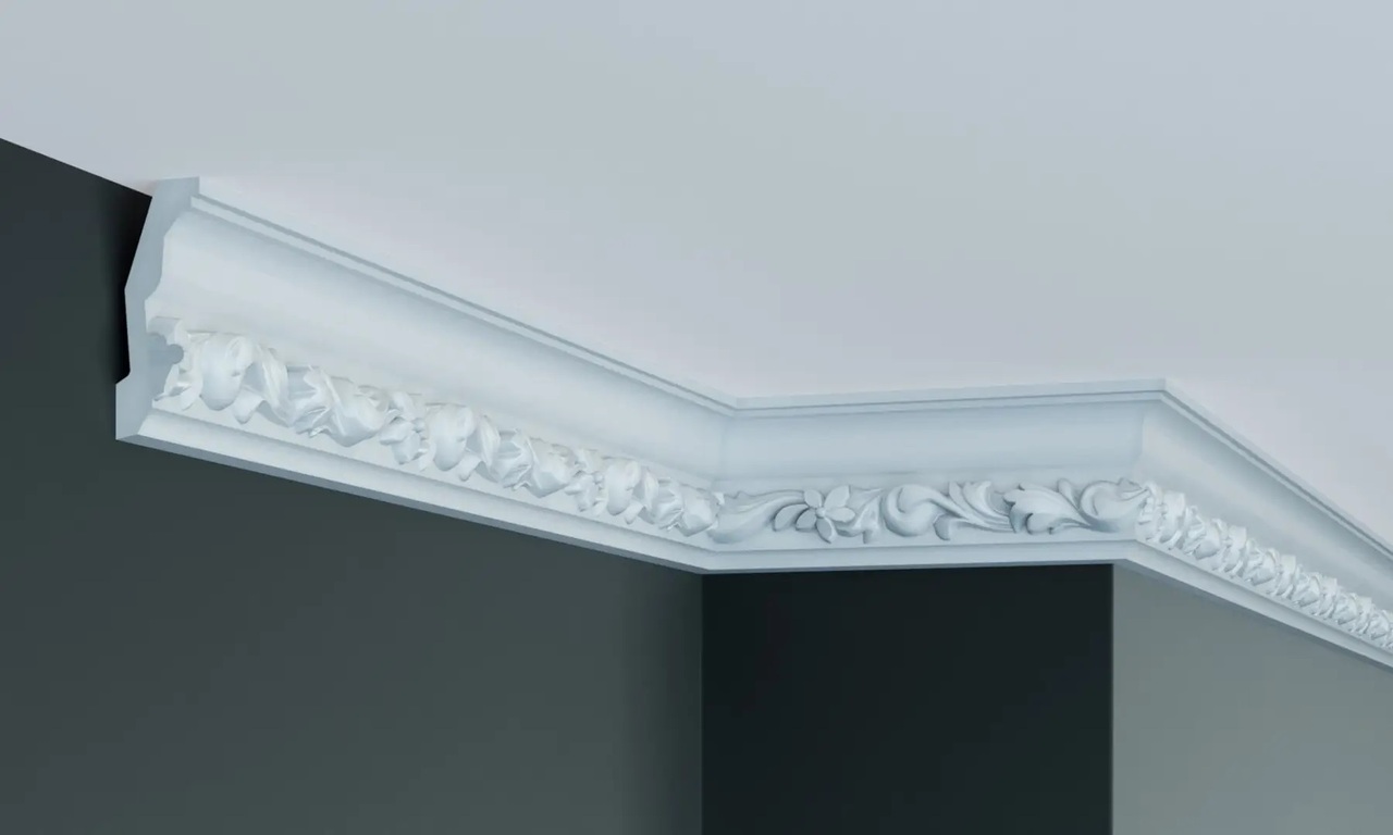 Карниз полиуретановый Gaudi Decor (C 1013), ELITE DECOR - Зображення C_1013.jpg