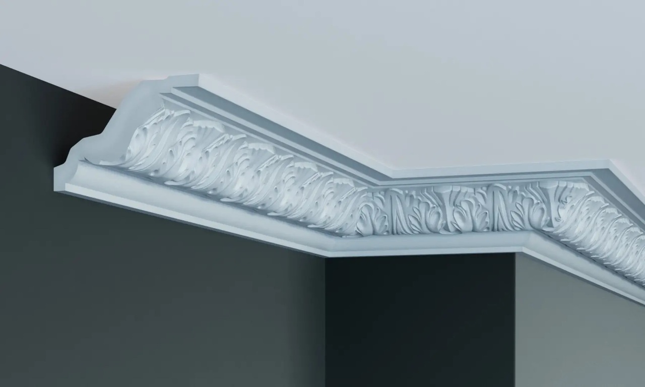 Карниз полиуретановый Gaudi Decor (C 1030), ELITE DECOR - Зображення