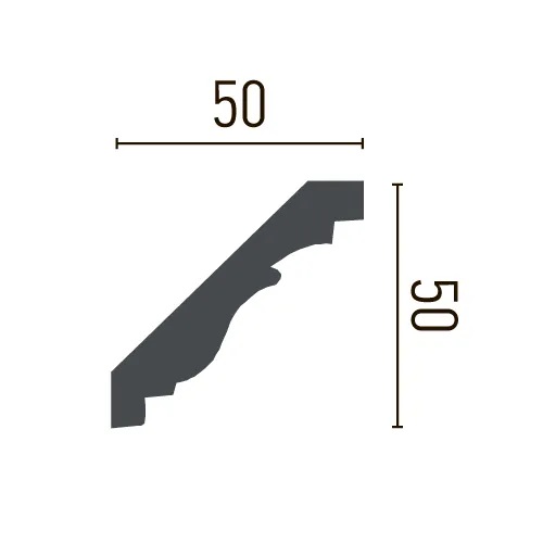 Карниз полиуретановый Gaudi Decor (C 1041), ELITE DECOR - Зображення C_1041-.jpg