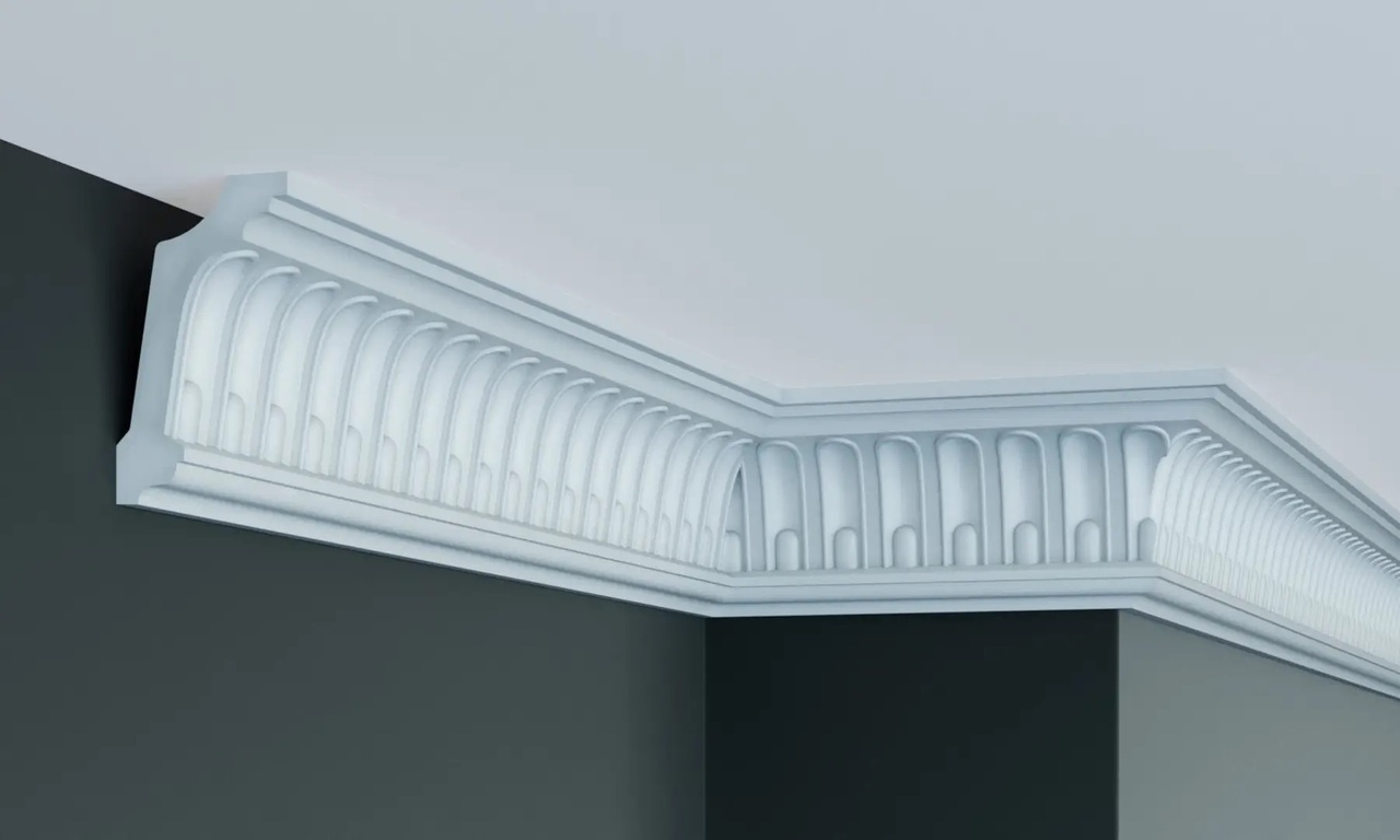 Карниз полиуретановый Gaudi Decor (C 1088), ELITE DECOR - Зображення