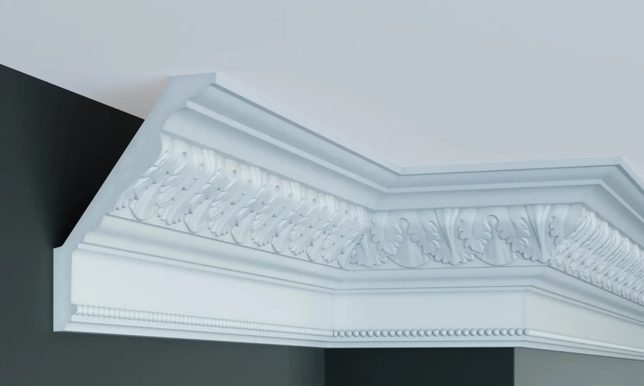 Карниз полиуретановый Gaudi Decor (C 110), ELITE DECOR - Зображення