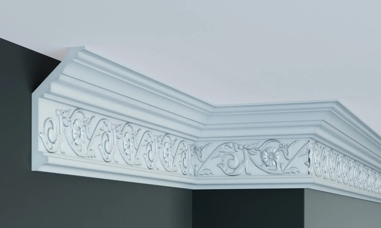 Карниз полиуретановый Gaudi Decor (C 126), ELITE DECOR - Зображення C_126.jpg