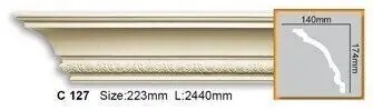 Карниз полиуретановый Gaudi Decor (C 127), ELITE DECOR - Зображення