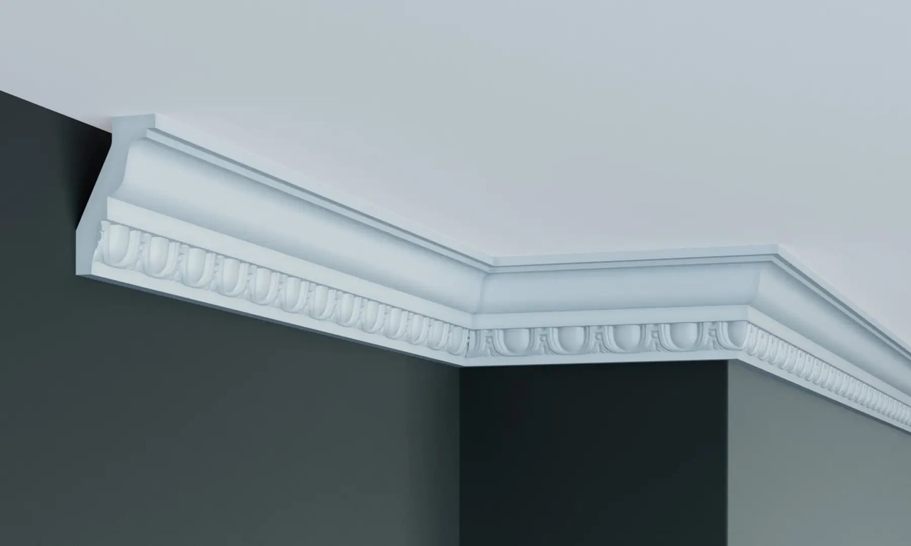 Карниз полиуретановый Gaudi Decor (C 128), ELITE DECOR - Зображення