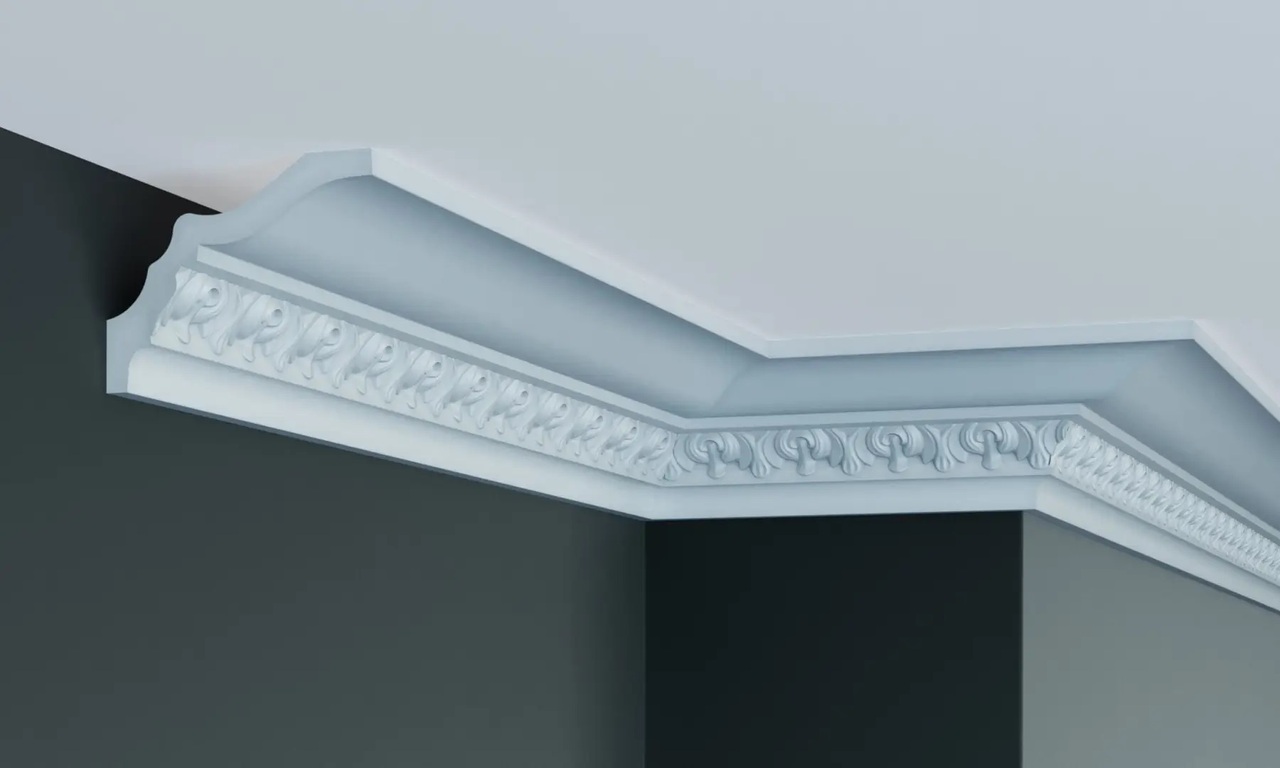 Карниз полиуретановый Gaudi Decor (C 144 Flexi), ELITE DECOR - Зображення