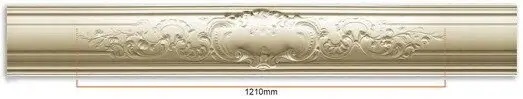 Карниз полиуретановый Gaudi Decor (C 150), ELITE DECOR - Зображення