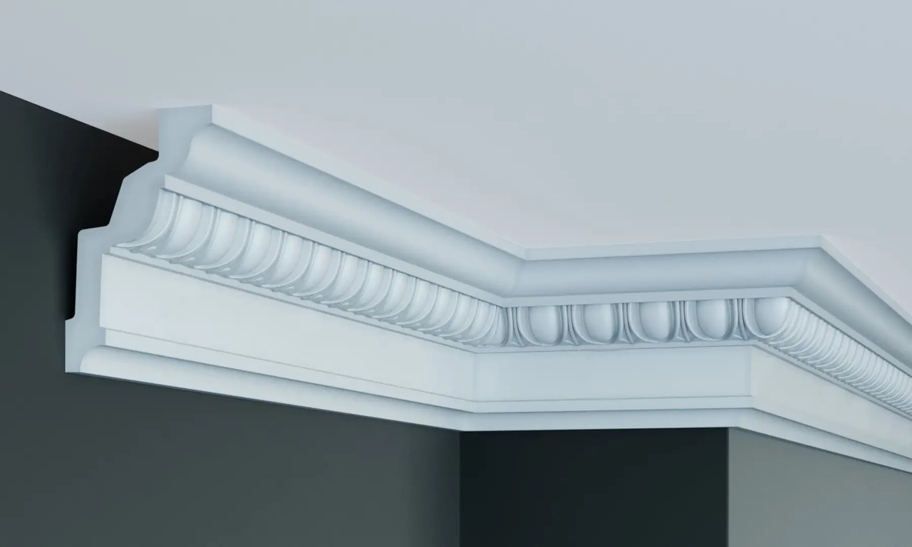 Карниз полиуретановый Gaudi Decor (C 260), ELITE DECOR - Зображення