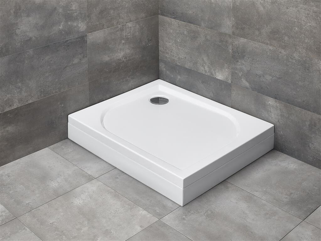 Душовий піддон зі з'ємною панеллю Delos D 90x75 см лівий, RADAWAY - Зображення