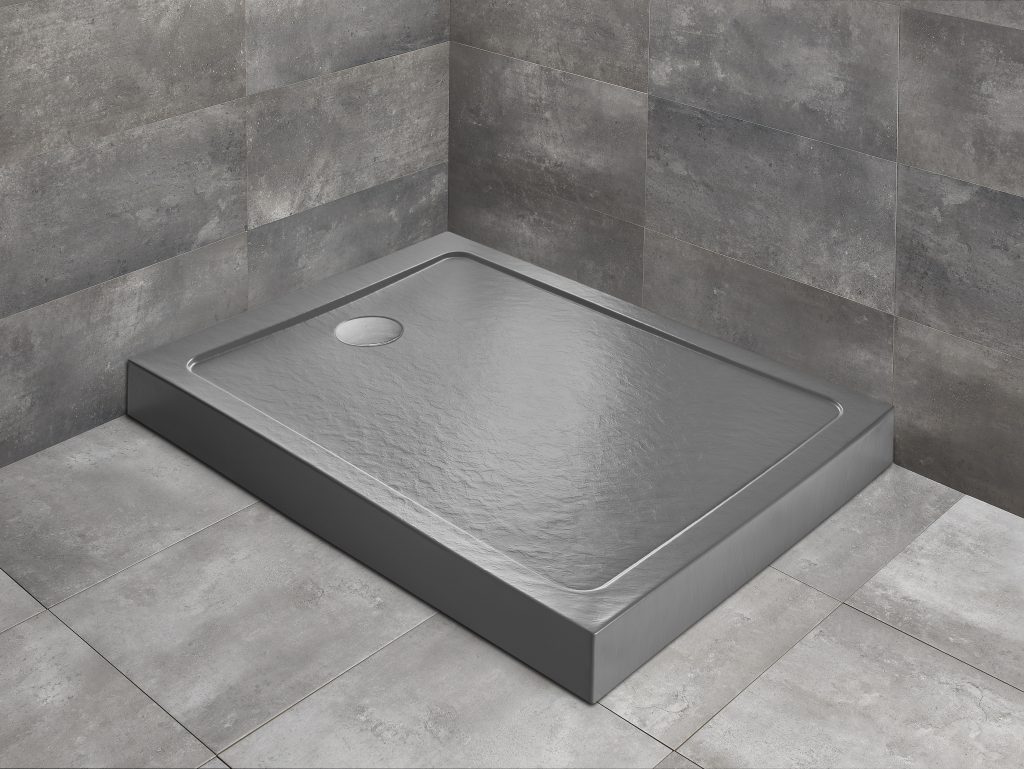 Душовий піддон Doros F Compact Stone Anthracite 120x80 см, RADAWAY - Зображення Doros-F-Compact-Stone-Ant.jpg