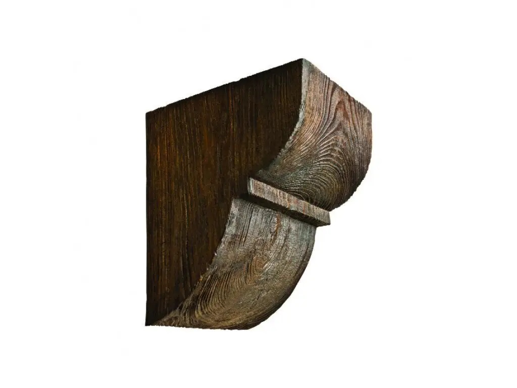 Консоль балки DecoWood (Модерн ED 015 classic темна 19x17), ELITE DECOR - Зображення