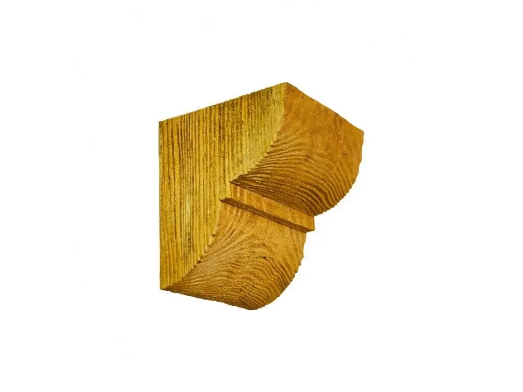 Консоль балки DecoWood (Модерн ED 016 classic світла 12x12), ELITE DECOR - Зображення