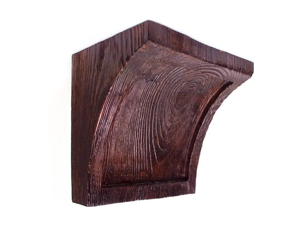 Консоль балки DecoWood (ED 025 classic темна 19x13), ELITE DECOR - Зображення