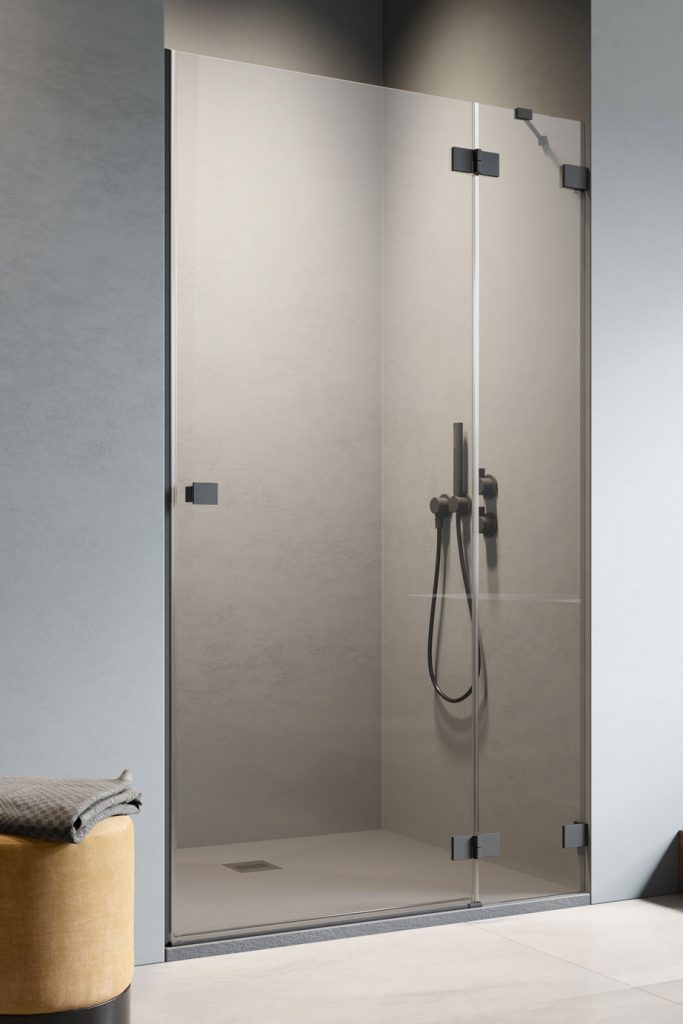 Душові двері Essenza Pro Black DWJ 110 праві, RADAWAY - Зображення Essenza-Pro-Black-DWJ.jpg