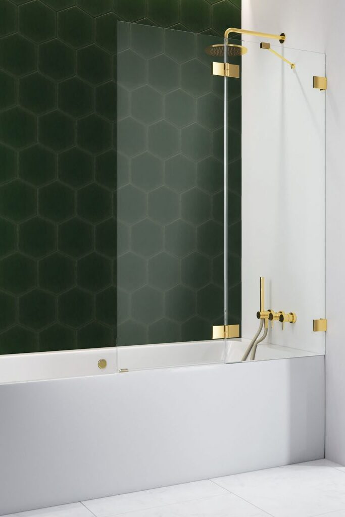 Шторка для ванни Essenza Pro Gold PND II 120 права, RADAWAY - Зображення Essenza-Pro-Gold-PND-II_R.jpg