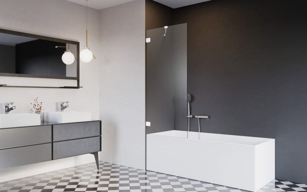 Шторка для ванни Essenza Pro White PNJ II 70, RADAWAY - Зображення Essenza-Pro-White-PNJ-II-.jpg