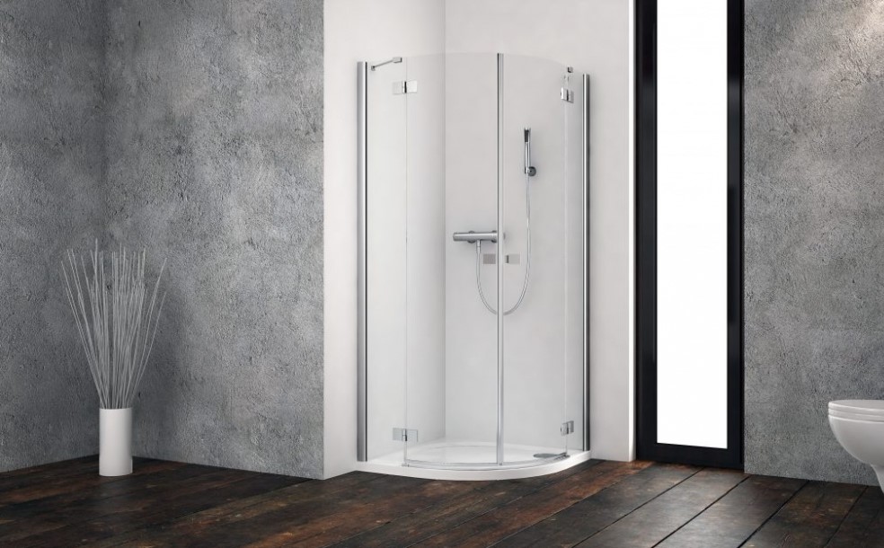 Душова кабіна напівкругла (половина) Essenza New PDD 80 ліва, RADAWAY - Зображення Essenza_New_PDD-.jpg